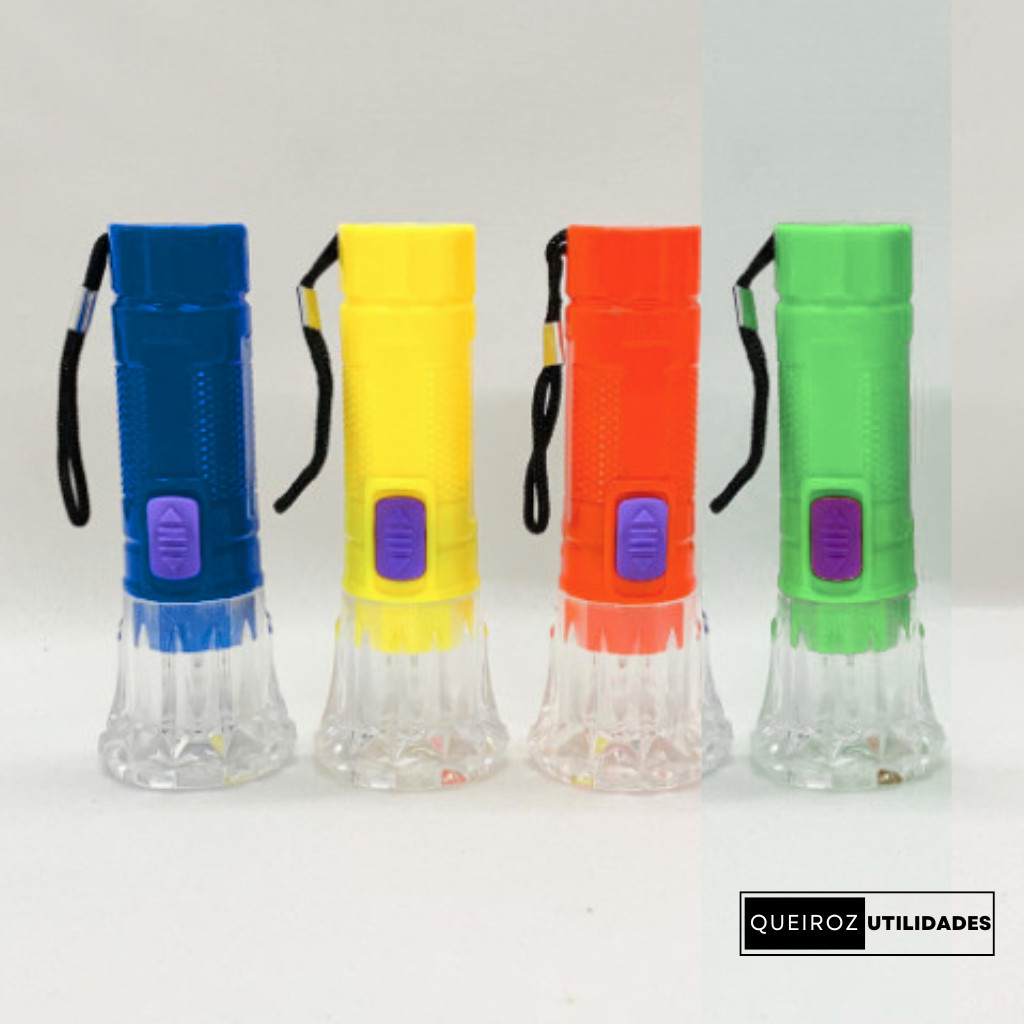 Kit Até 48 Mini Lanterna Iluminação Noturna LED Portátil Iluminação Ferramenta !