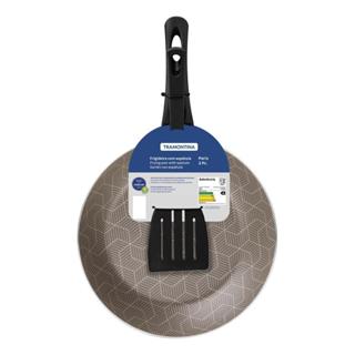 Frigideira Tramontina Paris 26cm, 1,8L, Alumínio, com Espátula, Vermelho - 28500/726 em Oferta na Shopee