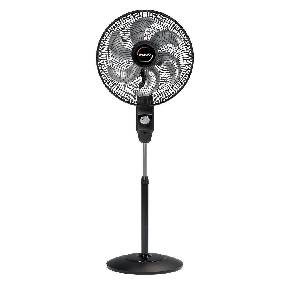 Ventilador De Coluna Mallory Éolo 6 Pás 126W Preto e Grafite - 110V em Oferta na Shopee