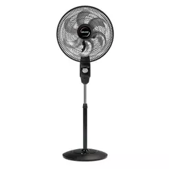 Ventilador De Coluna Mallory Éolo 6 Pás 126W Preto e Grafite - 110V