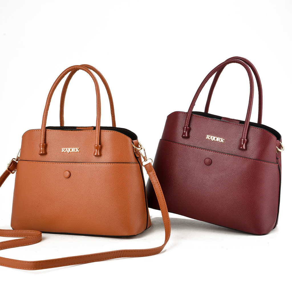 Bolsa Feminina De Couro Legítimo De Luxo - Grande Capacidade, Alça Ajustável, Perfeita Para O Dia A Dia Ou Mães