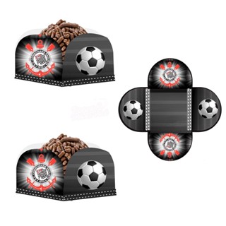 50/100 FORMINHAS FUTEBOL CORINTHIANS PARA CONFEITARIA DOCES | FESTA | ANIVERSÁRIO | FESTA INFANTIL em Oferta na Shopee