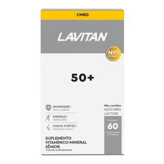 Lavitan 50+ Com 60 Comprimidos Suplemento Ferro Comprimidos em Oferta na Shopee