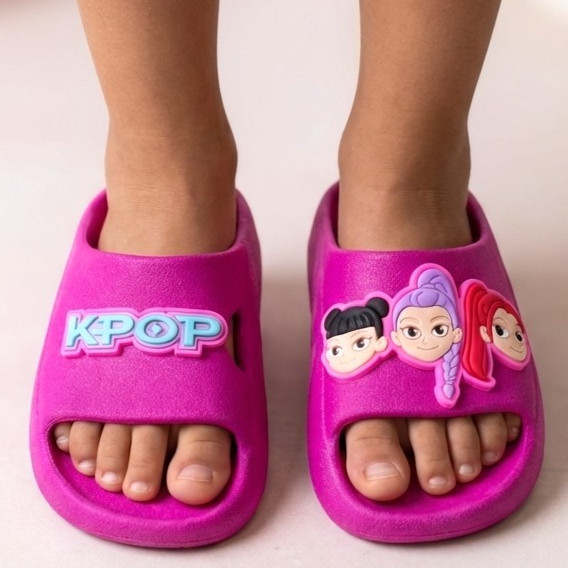 Chinelo Nuvem Infantil Menina Guerreiras Tendência Envio Rápido em Oferta na Shopee