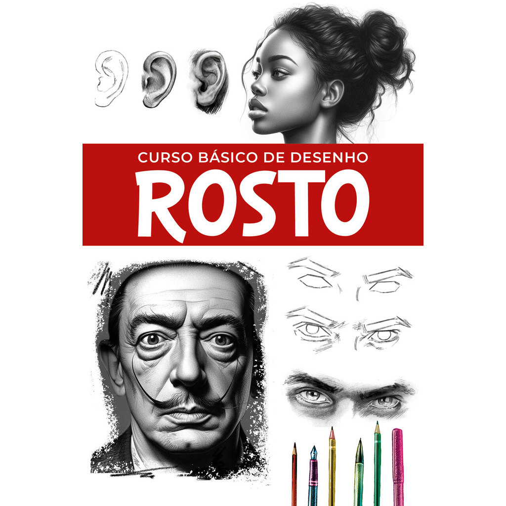 Curso Básico de Desenho - Rostos em Oferta na Shopee