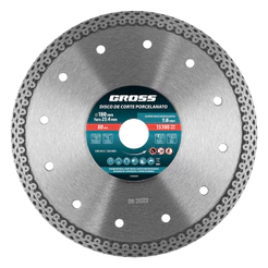 DISCO DE CORTE, DIAMANTADO, 180 X 1,6 X 25,4MM, 1PC // GROSS