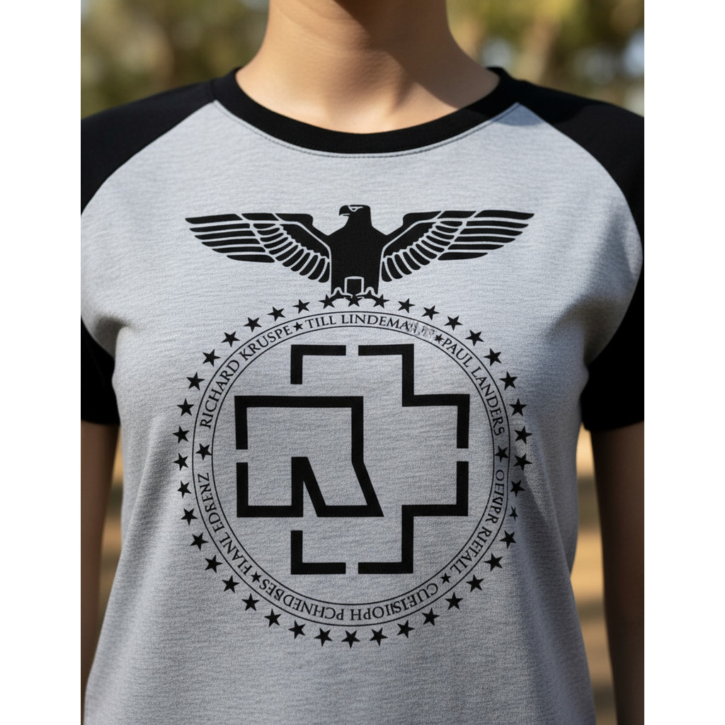 Babylook Rammstein Feminino feminino