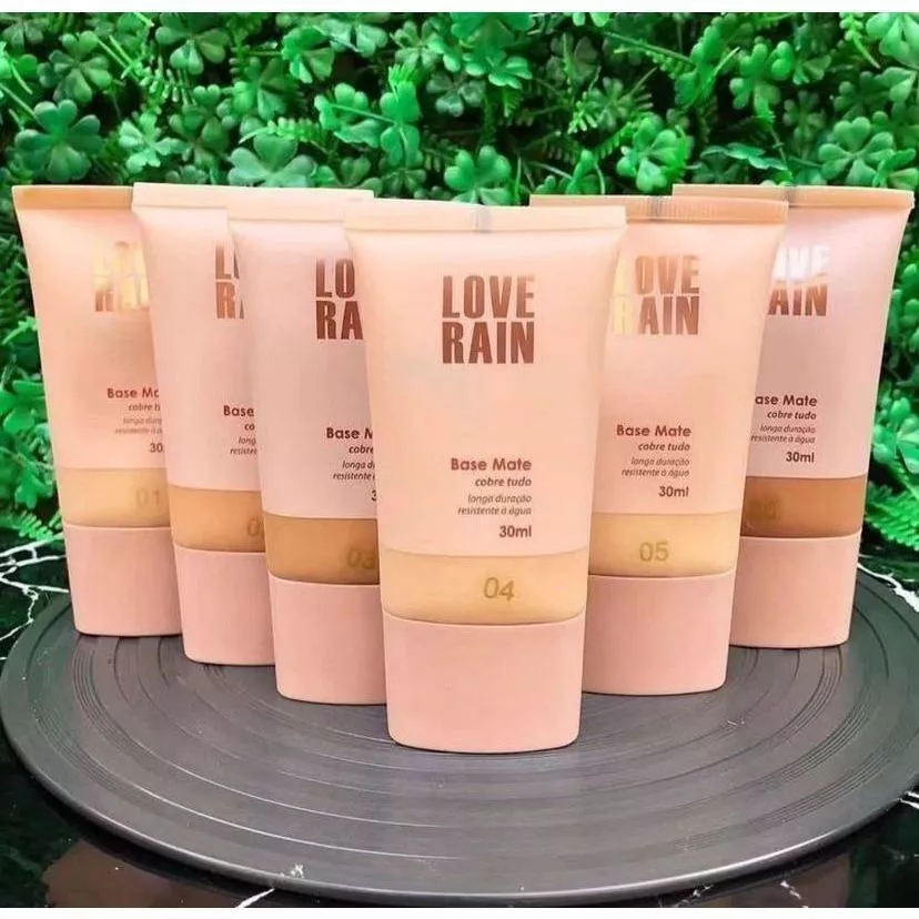 Base matte, alta cobertura, à prova d'água, resistente à chuva, longa duração — imagem 1