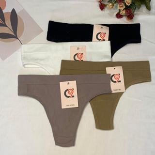 Kit 3 Tanga Feminina Fio Dental Canelada Cores Sortidas em Oferta na Shopee