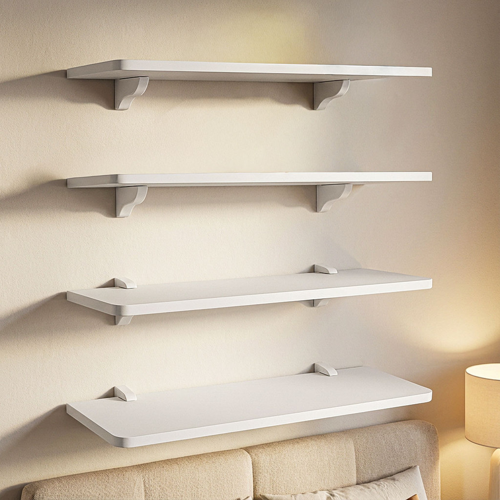Prateleira Suspensa Canto Arredondado - Comprar com Melhor Preço em Decoração