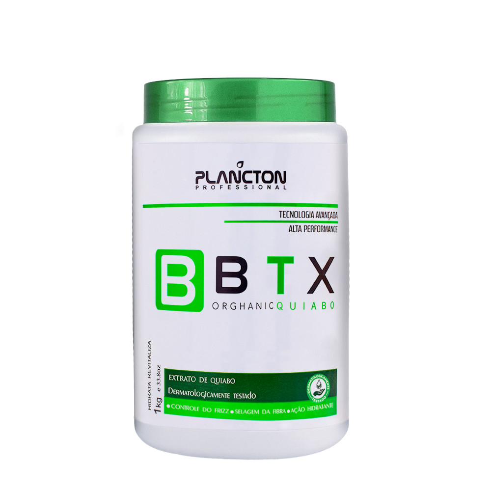 BTX Capilar QUIABO Orghanic - Máscara Revitalizante - 1KG em Oferta na Shopee