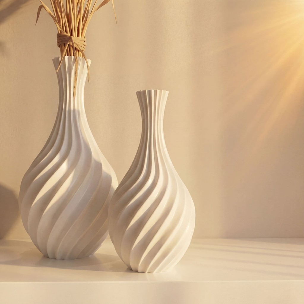 Vaso Cachepot Vorticia - vaso alto - alta qualidade