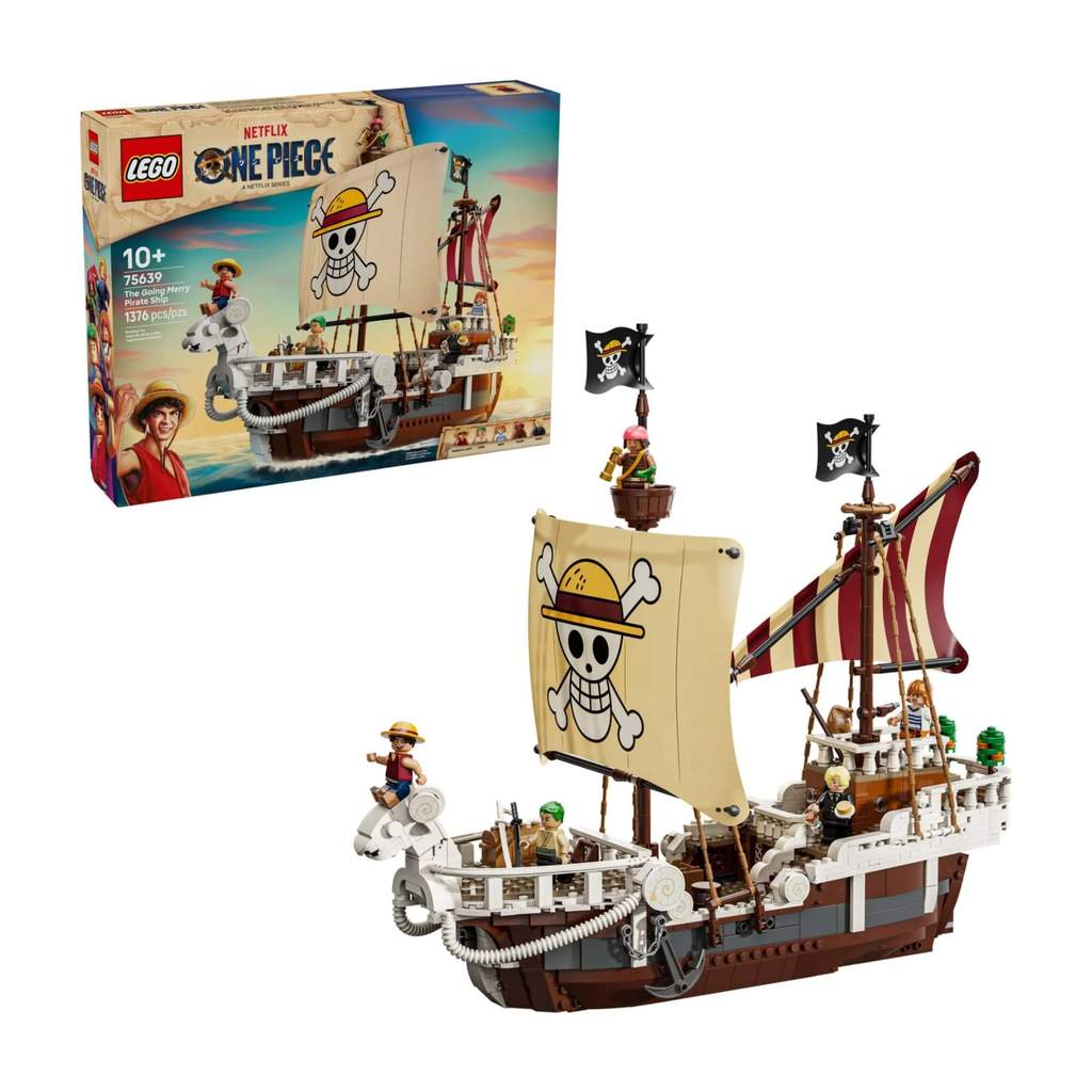 LEGO One Piece - O Navio Pirata Going Merry c/ 1376 peças - 4111175639