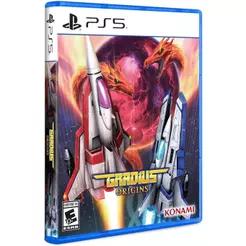 Gradius Origins Capa Salamander 3 PS5 Limited Run Midia Fisica