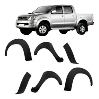 Kit Alargador 6 Pecas Paralama Hilux 2012 A 2015 em Oferta na Shopee