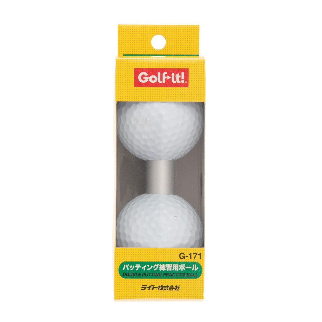 Bola de prática de golfe LITE, bola de putting dupla G171
