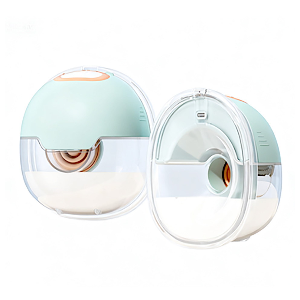 Bomba Tira-Leite Elétrica Vestível Mãos-Livres | Massageador Estimulador de Lactação, Sucção Forte, Coletor Portátil em Oferta na Shopee