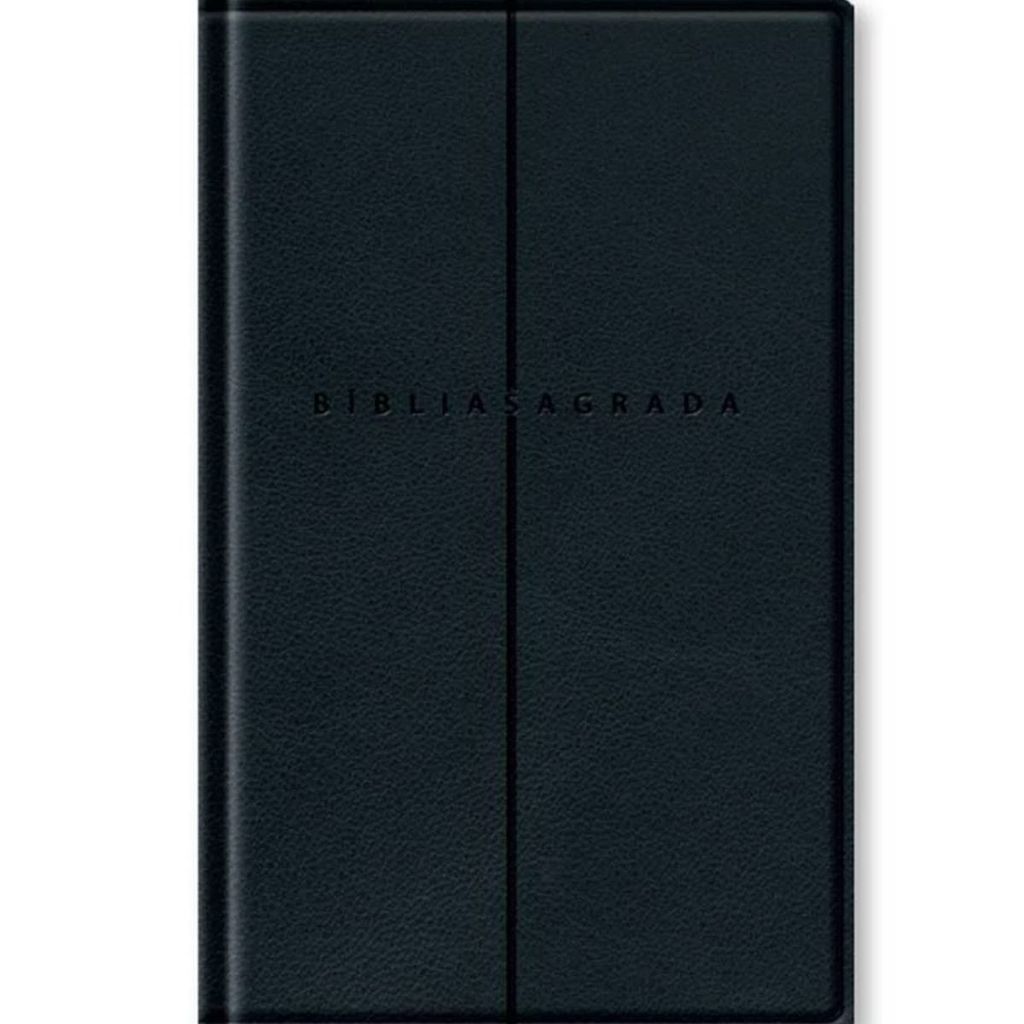 Bíblia Sagrada Slim | NVI | Com Mapas Mentais Palavras de Jesus em Vermelho | Capa Luxo Preta