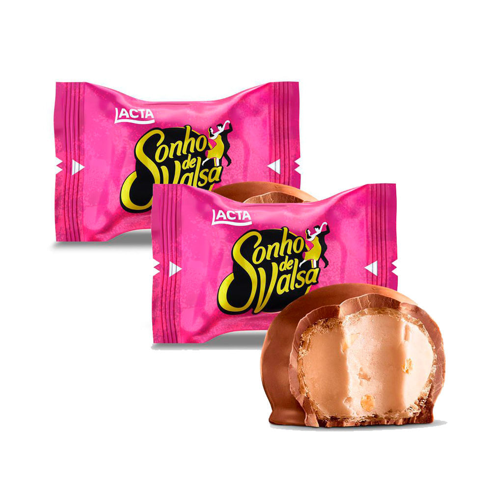 Kit 2 Bombom Lacta Sonho de Valsa com 20g em Oferta na Shopee