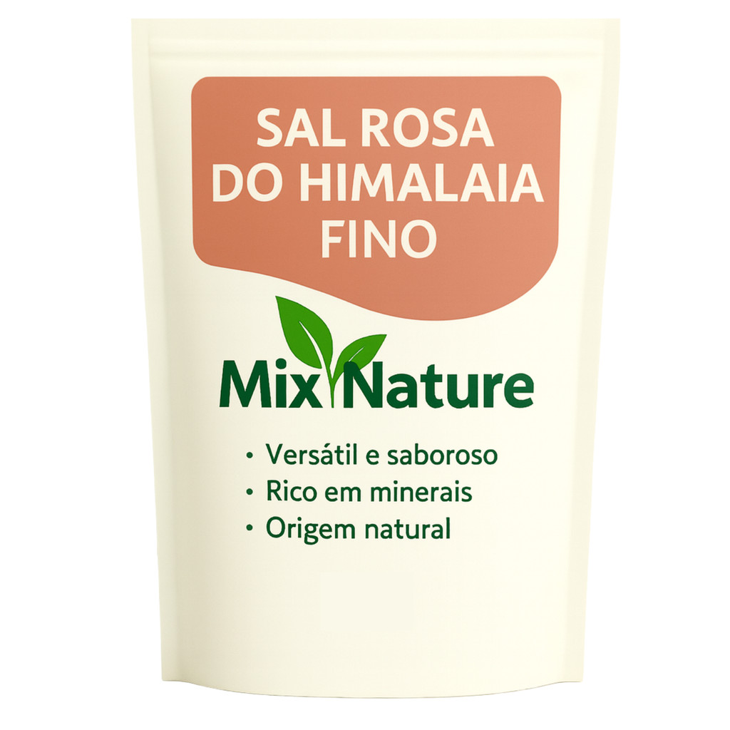 Sal Rosa do Himalaia Fino 250g Premium 100% Natural Puro Alta Qualidade Rico em Minerais