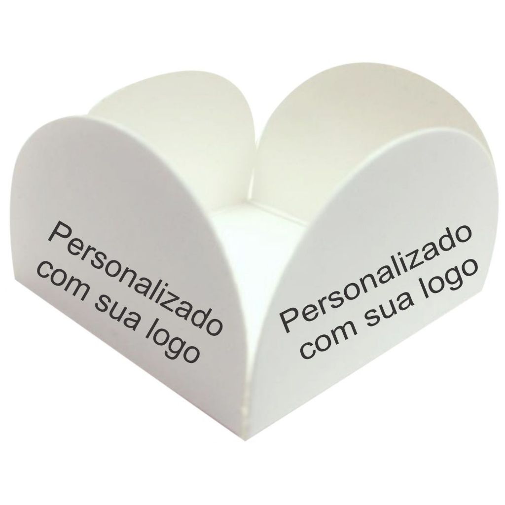 Forminhas 4 Pétalas Personalizadas para Festas Aniversários Casamentos doces finos e brigadeiros