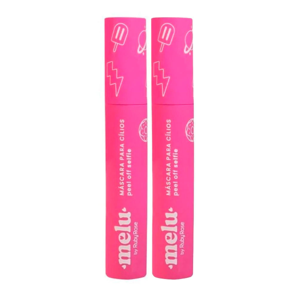 Kit 2 Máscara de Cílios Melu By Ruby Rose Peel Off Selfie em Oferta na Shopee