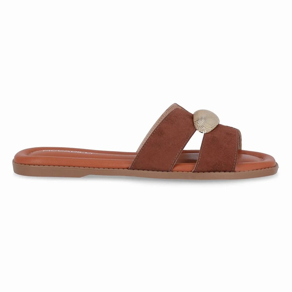 Rasteira Feminina Piccadilly Bico Quadrado Comfy 508069