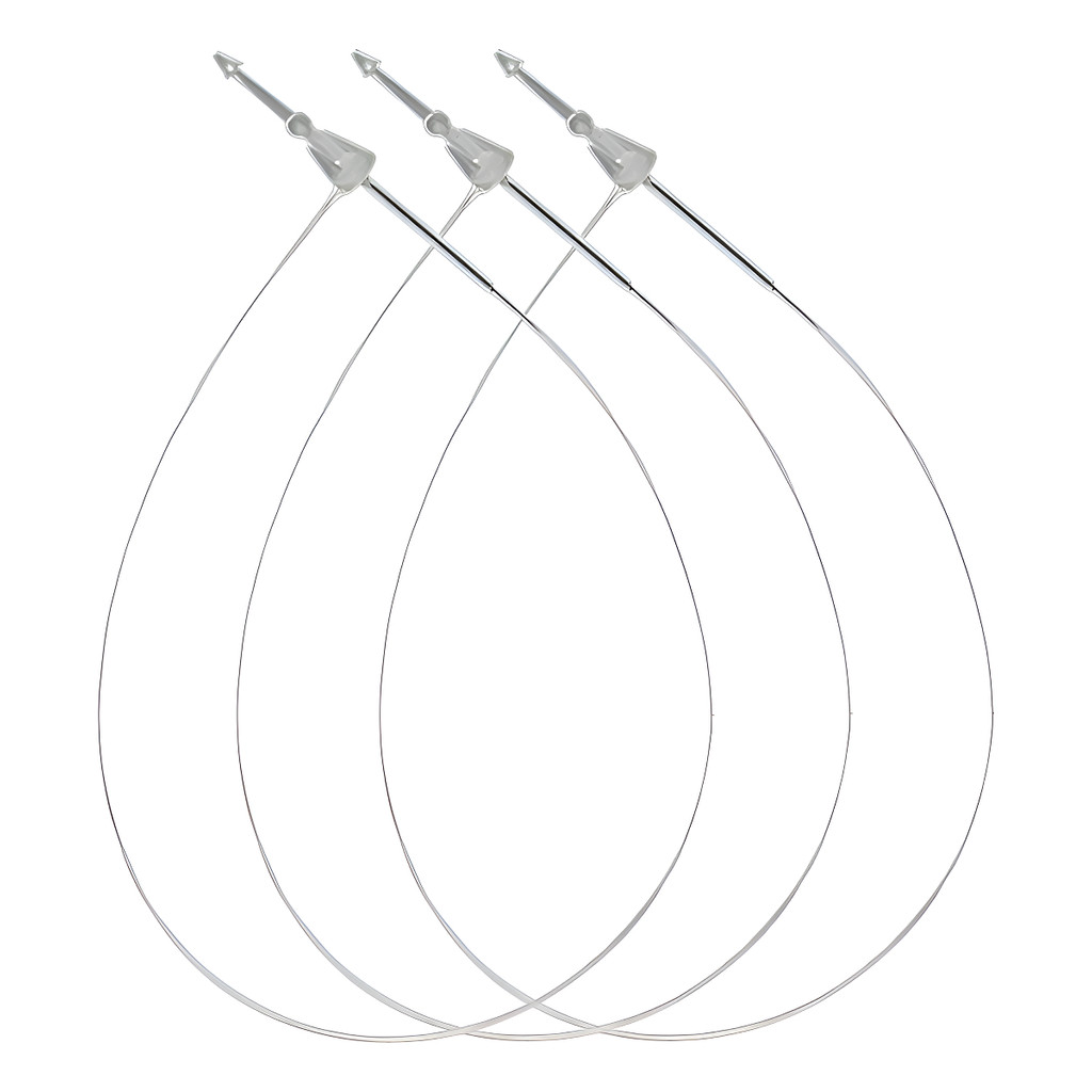 Kit 1000 Lacre de Segurança Trava Anel 125mm Reforçado para Bolsas e Artesanato