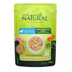 Sachê Guabi Natural Para Cães Adultos Frango E Vegetais 100G