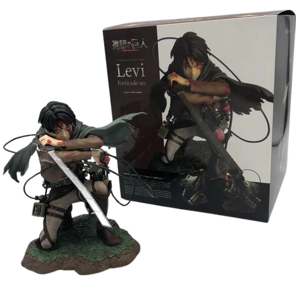 Boneco Levi Ackerman 16cm Attack on Titan Action Figure