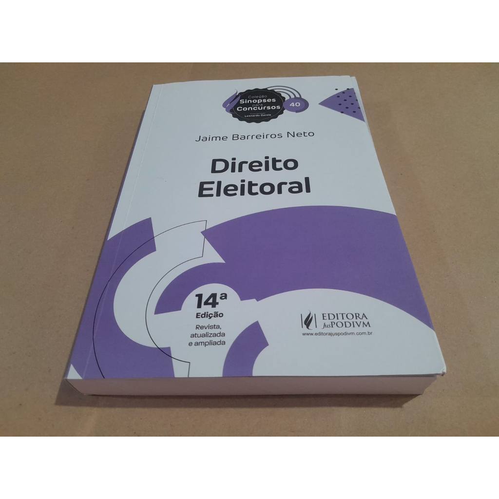 Direito Eleitoral - Sinopses para concursos vol. 40 de Jaime Barreiros Neto