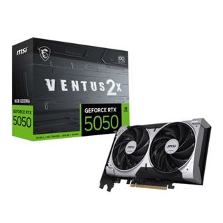 Placa de Vídeo NVIDIA GeForce MSI RTX5050 8GB Ventus 2x OC  GDRR6 128 Bits - 912-V538 em Oferta na Shopee