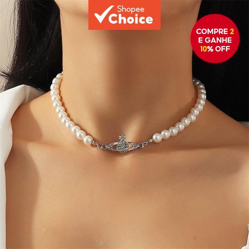 Colar Vivienne Westwood em Oferta | Shopee 2026