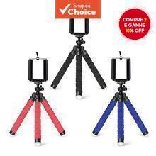 Suporte de tripé New New Tripods para telefone, suporte de câmera móvel, clip para smartphone, monopé, tripé, suporte