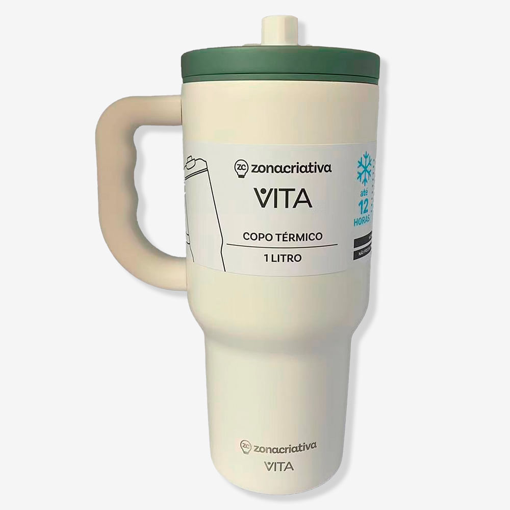 Copo Térmico Tumbler Vita Jade – Zonacriativa em Oferta na Shopee