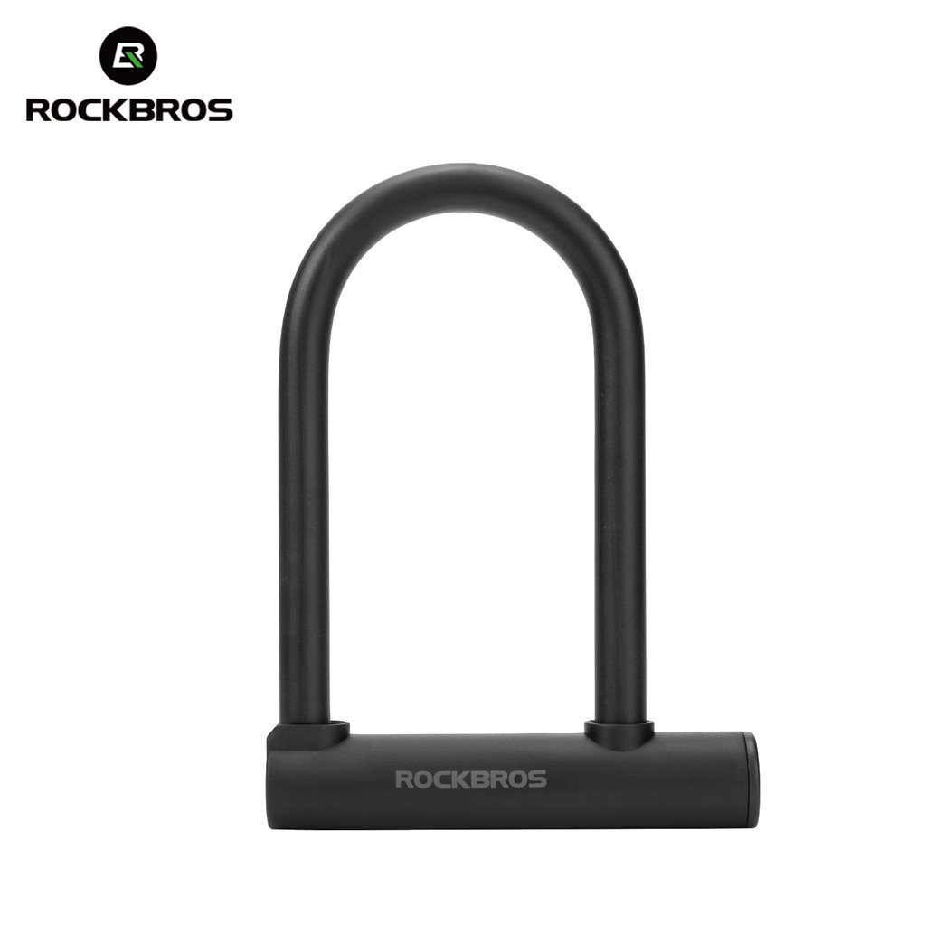 ROCKBROS Bloqueio De Bicicleta À Prova Dwaterproof Água Resistente Ao Desgaste U-Lock Com Suporte Engrossado Segurança A