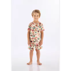 Pijama Infantil Natalino em Suedine Up Baby