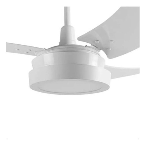 Ventilador De Teto Tron Búzios Max Led 3 Pás Silencioso Branco