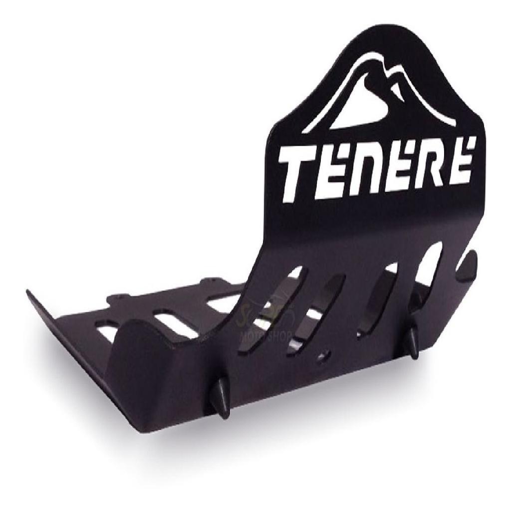 Protetor de Carter Coyote em Aço Carbono Preto - Tenere XTZ 250 Todos os Anos