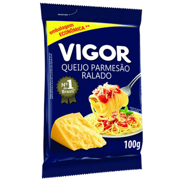Queijo Parmesão Ralado Vigor Pacote 100g
