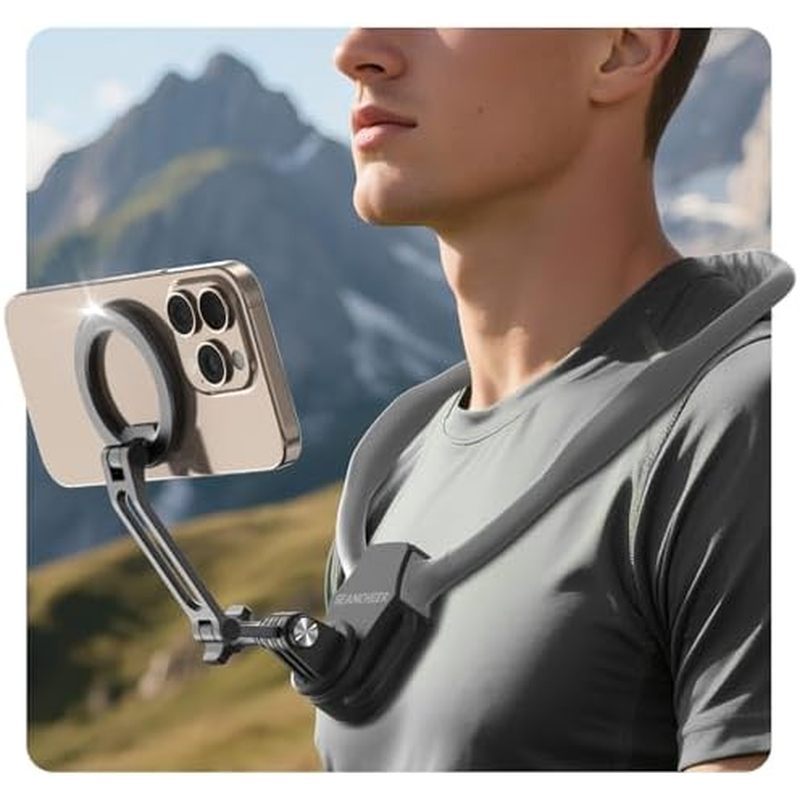 Suporte De Pescoço agnetic Para Telefones , Telefone POV/Vlog Mãos-Livres De 27.
