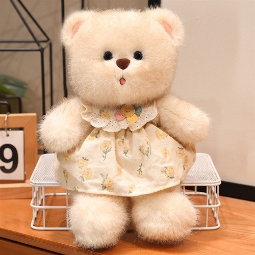 Pano Fofo Usando Brinquedo De Pelúcia De Urso Lanxi Boneca Super Macia Huggable Sleeping Companion Presente De Aniversár