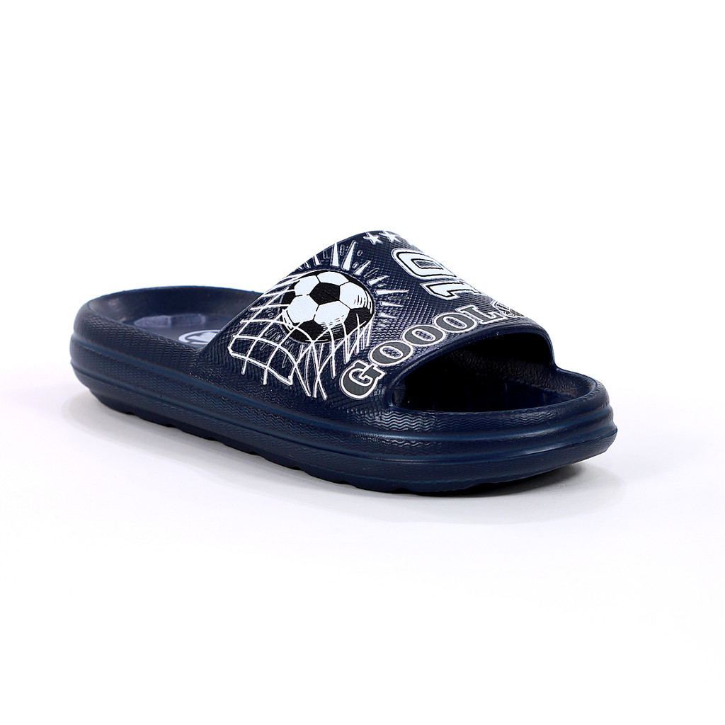 Chinelo Molekinho Slide Gol Azul Marinho - Infantil