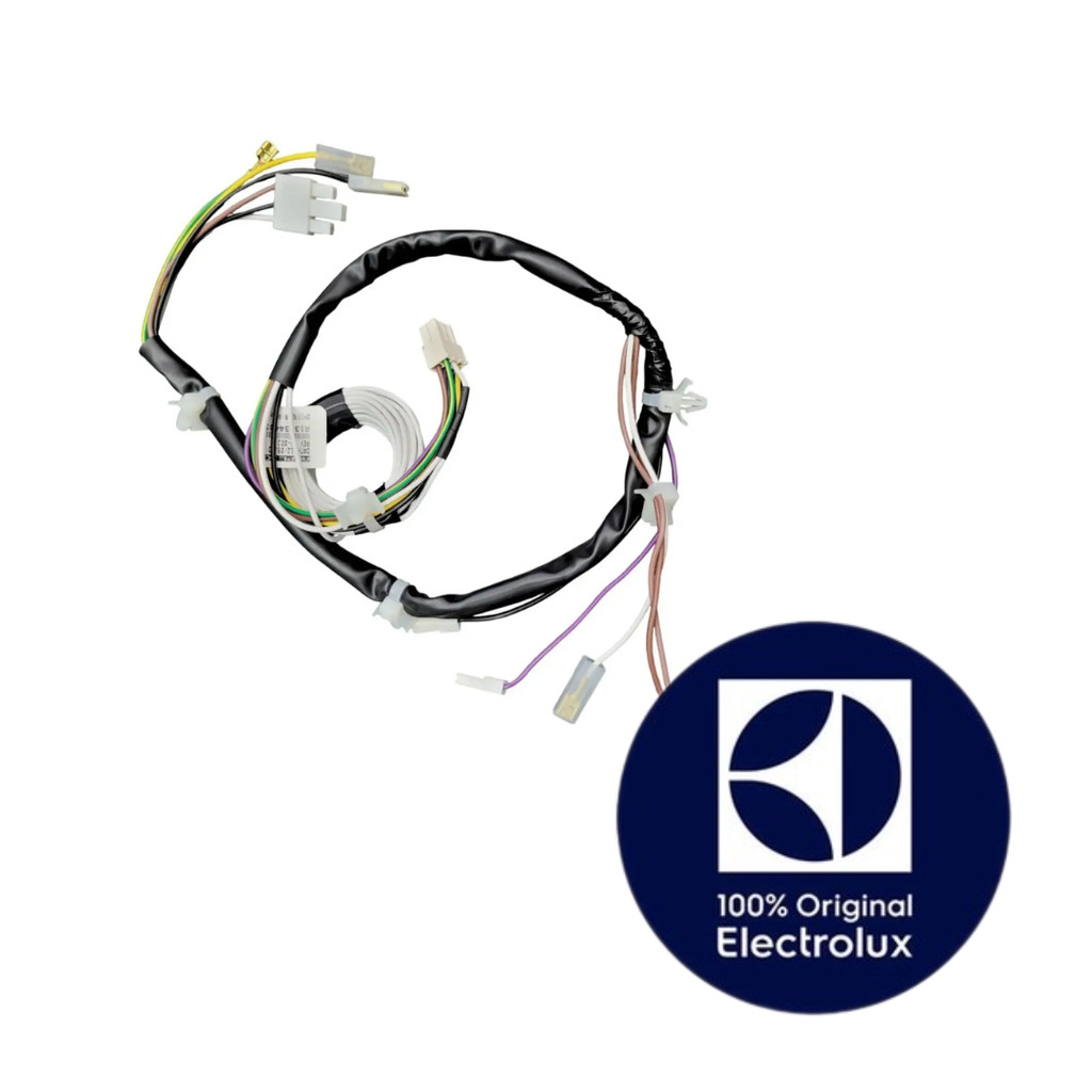 CHICOTE REDE ELÉTRICA INFERIOR PARA LAVADORA ELECTROLUX ORIGINAL (BIVOLT) - LT10B - LAC11 - LES11