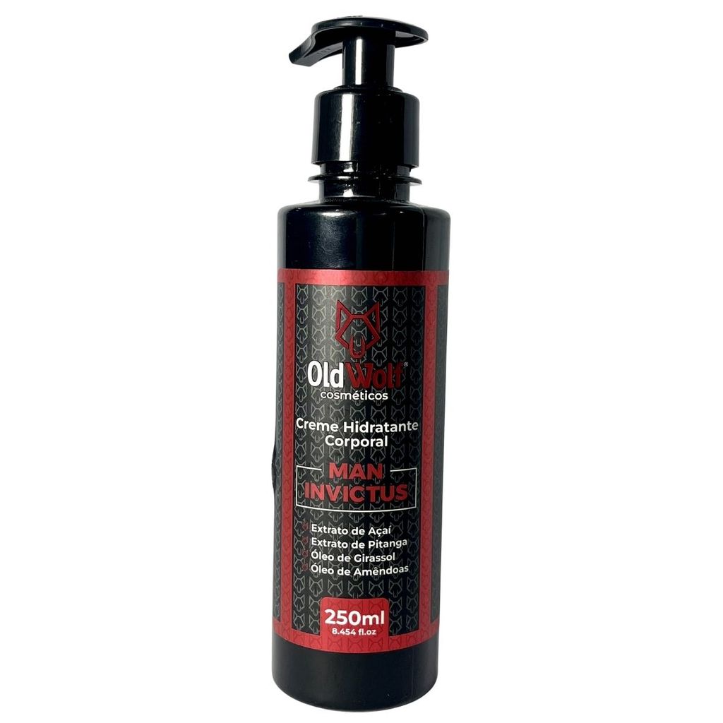 Creme Hidratante Corporal 250ml Man Invictus - Old Wolf