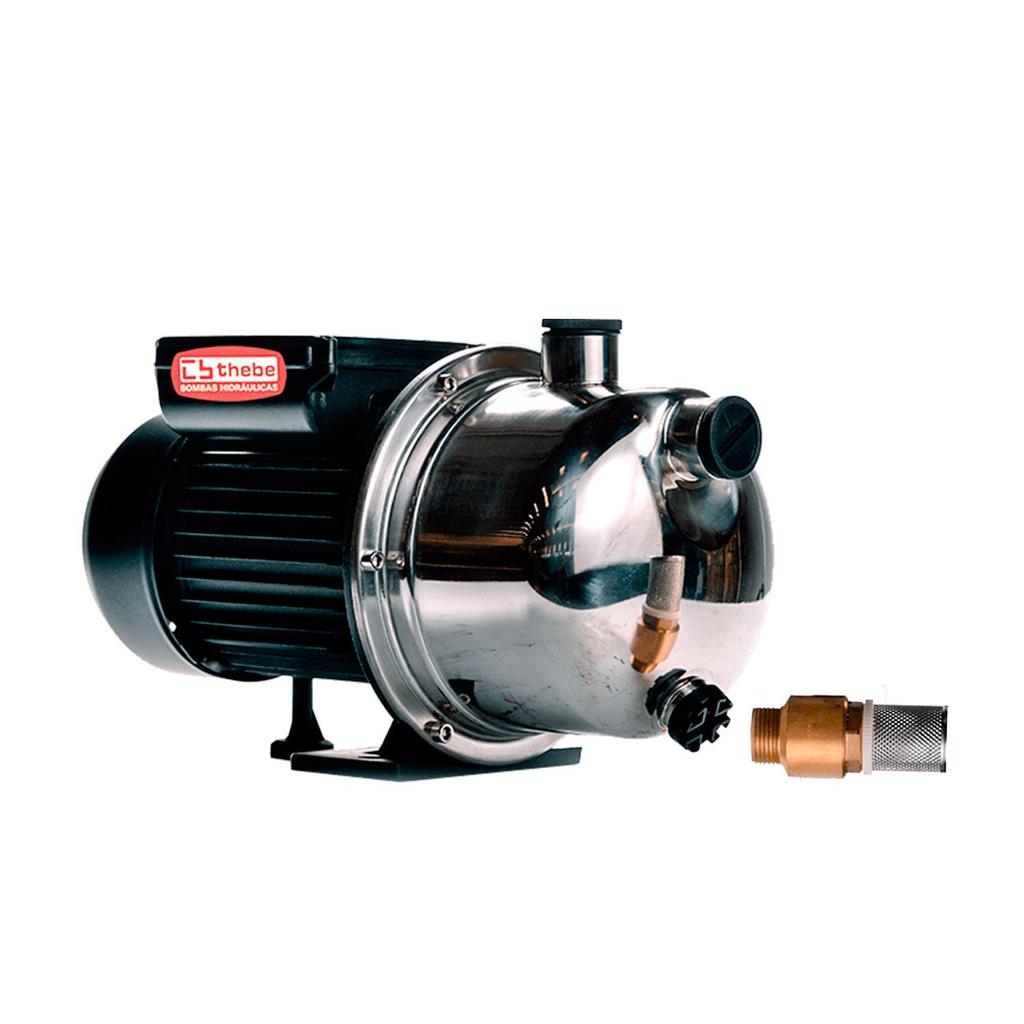 Bomba Thebe Tjet-100 1,0 Cv Monofásica Ip44 127/220v