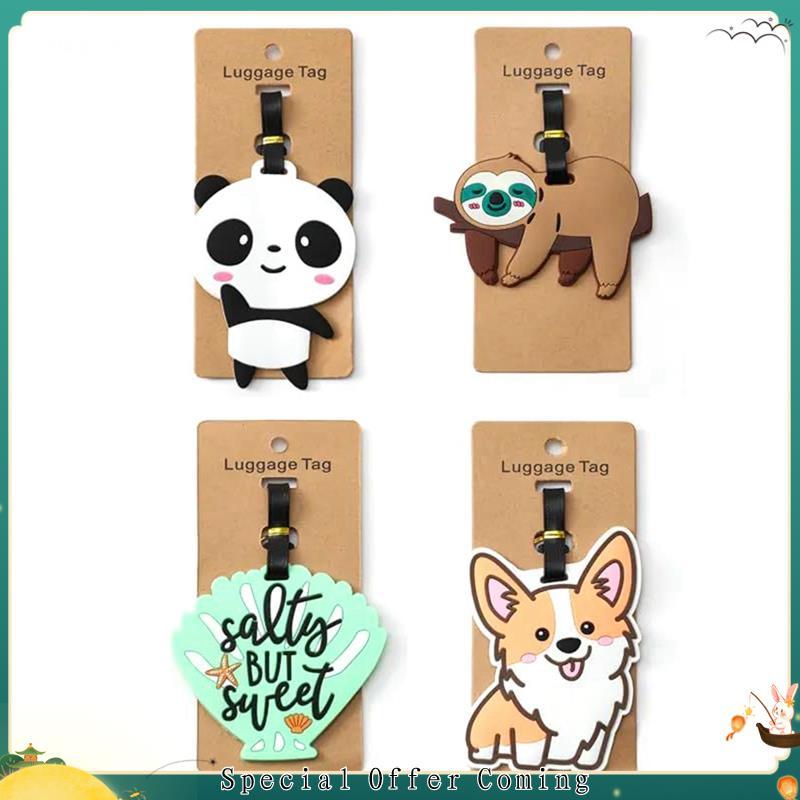 Heheshophhuuele14 Peças Etiqueta De Bagagem Mala De Viagem Endereço De Identidade Cartões De Nome Fáceis De Usar