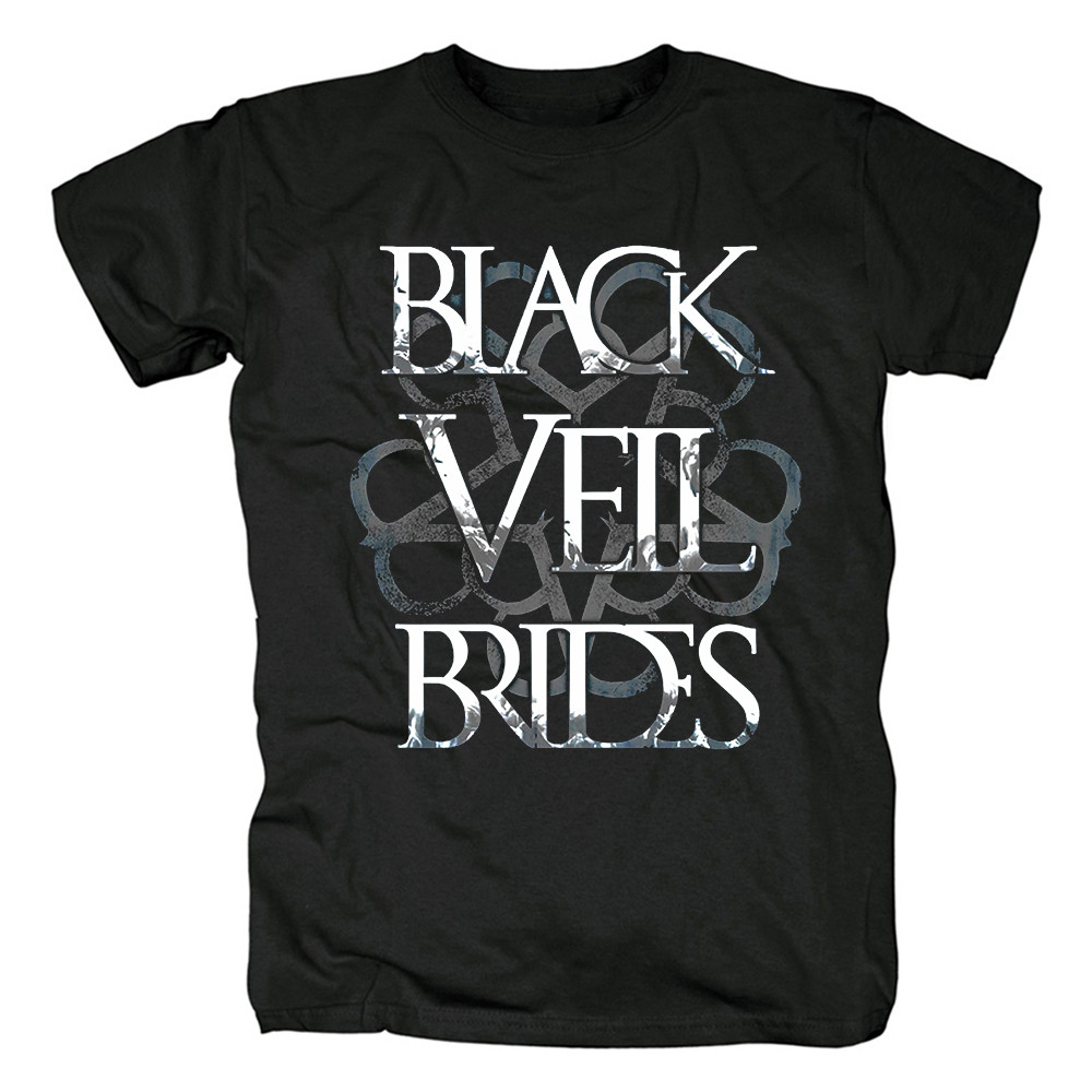 Music Soul Camiseta Unissex Black Veil Brides BVB Zombie Hardcore Estampada Poderosa Moderna Estilosa Moda Rock