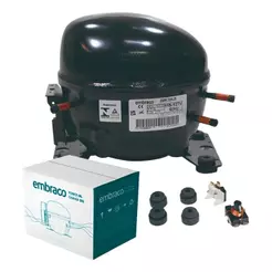 Motor Compressor Embraco Emr70hlr 1/5hp R134a 127v/220v
