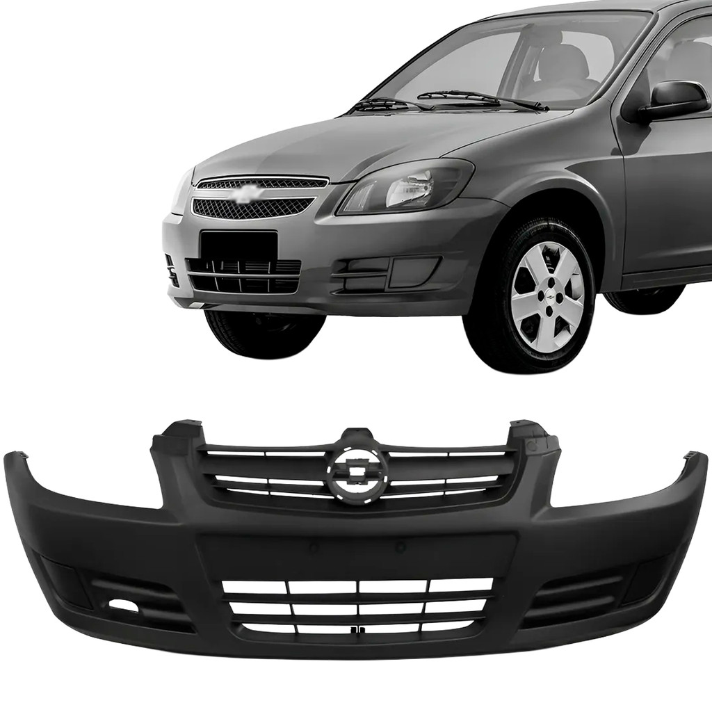 Parachoque Dianteiro Celta 2006 2007 2008 2009 2010 2011 Preto Texturizado em Oferta na Shopee